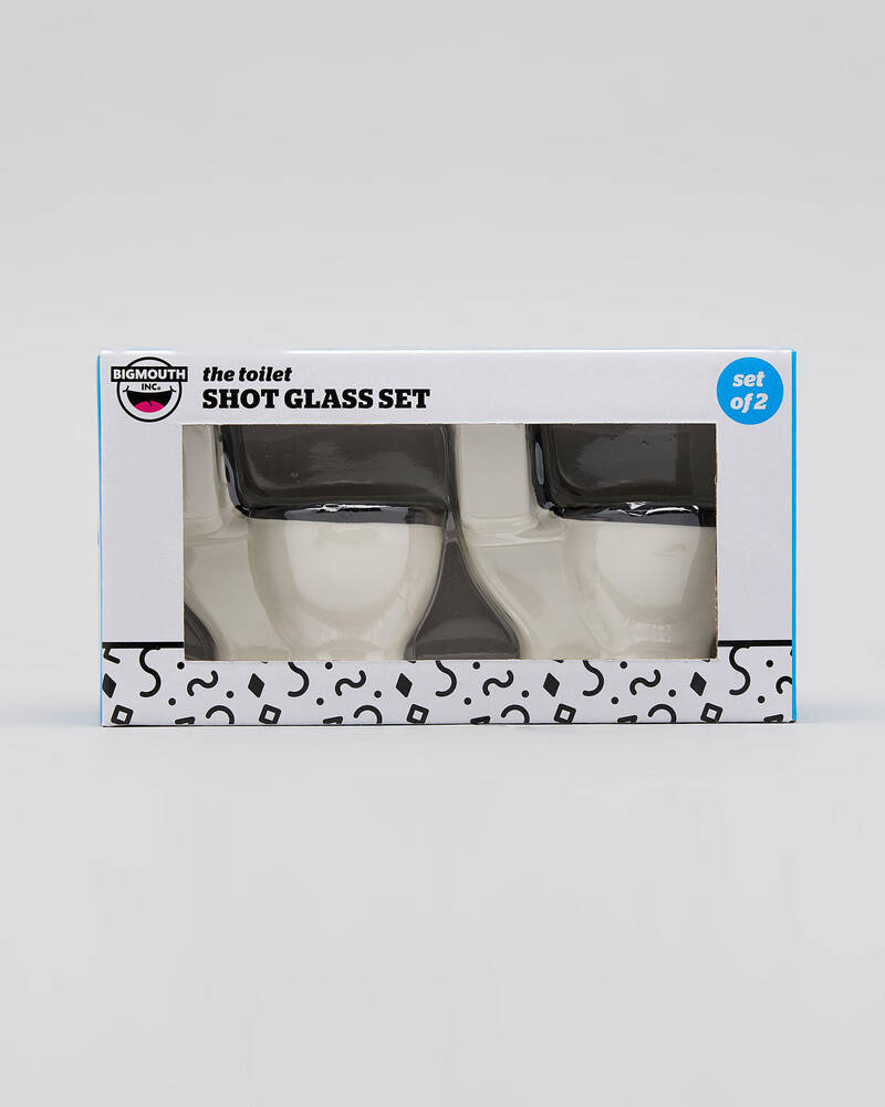 Get It Now The Toilet Shot Glass Set for Unisex