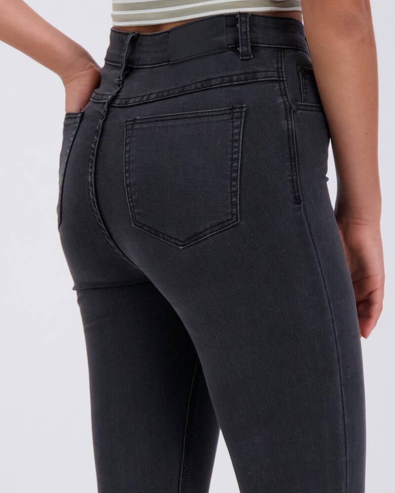 Black Palms The High Skinny Jeans for Womens