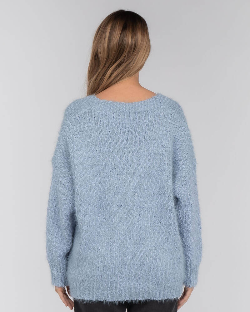 Pink Diamond Outrun Them Knit Cardigan for Womens