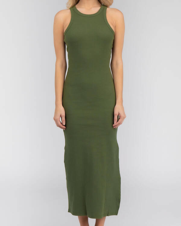 Thanne Keeping It Sassy Midi Dress for Womens