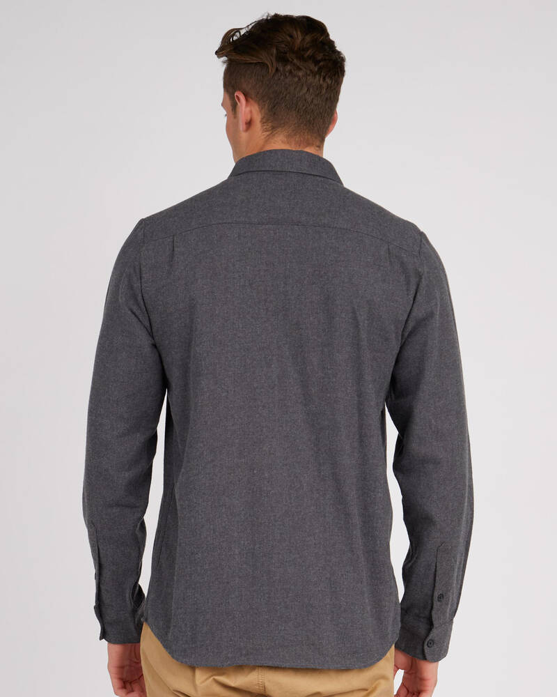 Volcom Caden Solid Long Sleeve Shirt for Mens