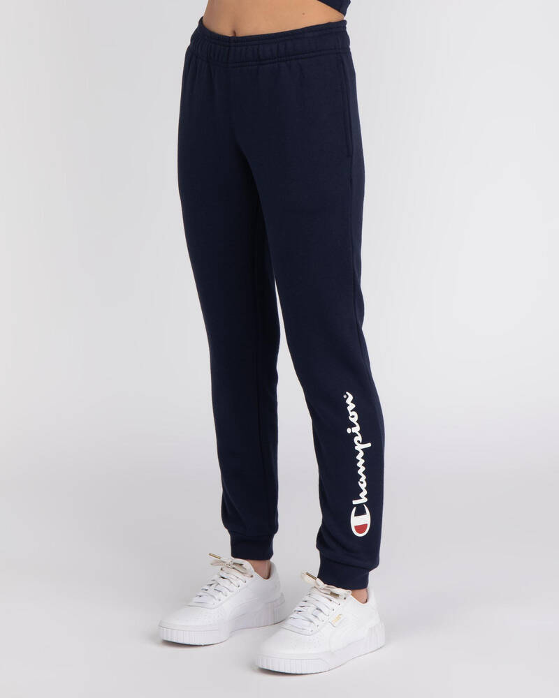 Champion Girls' Logo Track Pants for Womens