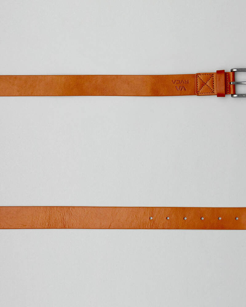 RVCA Truce Leather Belt for Mens