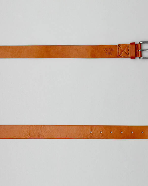RVCA Truce Leather Belt for Mens