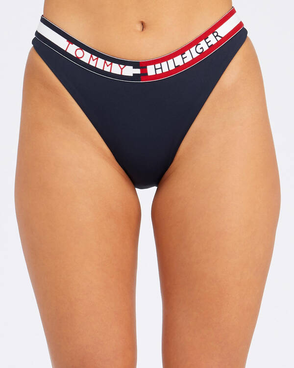 Tommy Hilfiger Club Logo Bikini Bottom for Womens