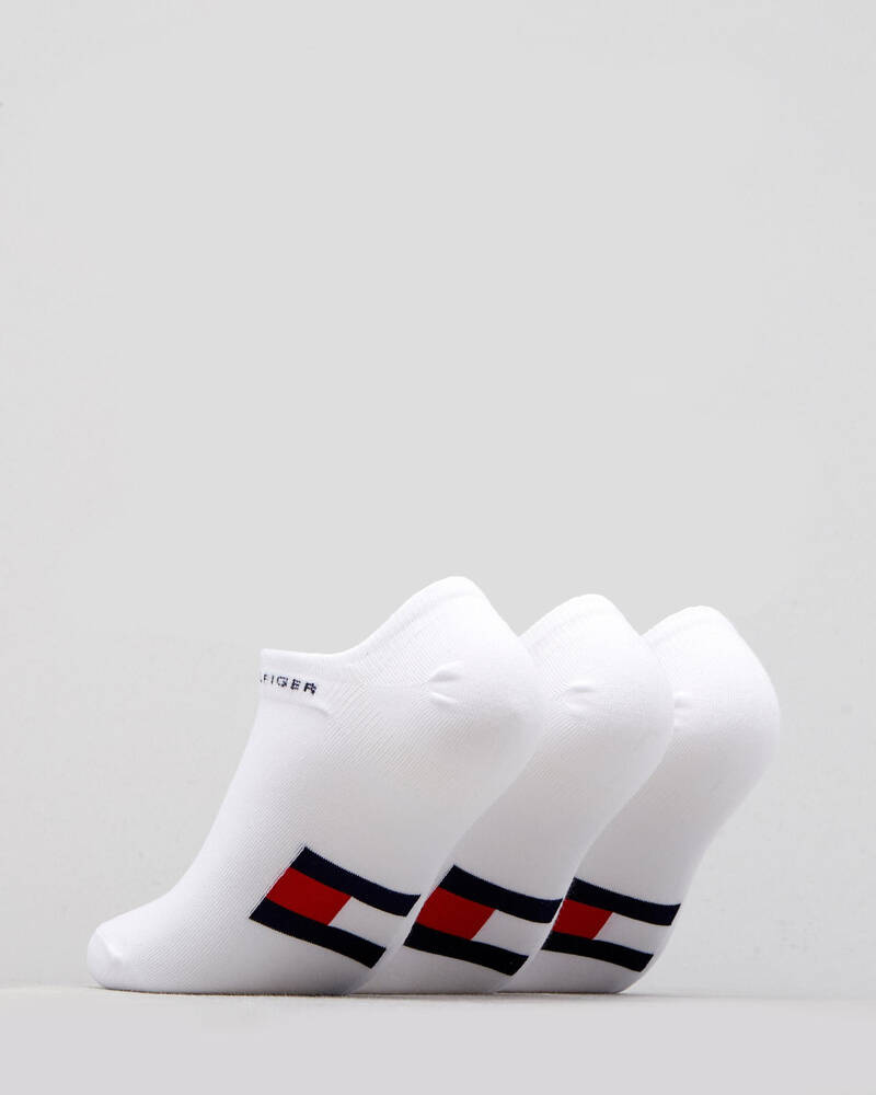 Tommy Hilfiger Womens Flag Logo Liner Sock Pack for Womens
