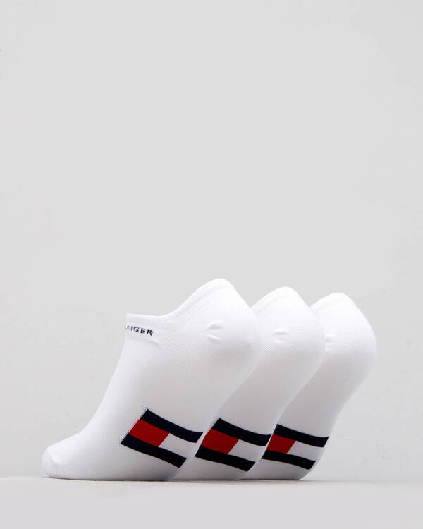 Tommy Hilfiger Womens Flag Logo Liner Sock Pack for Womens