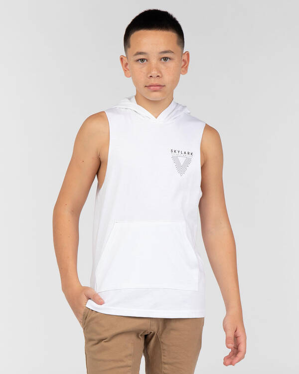 Skylark Boys' Bermuda Hooded Muscle Tank for Mens