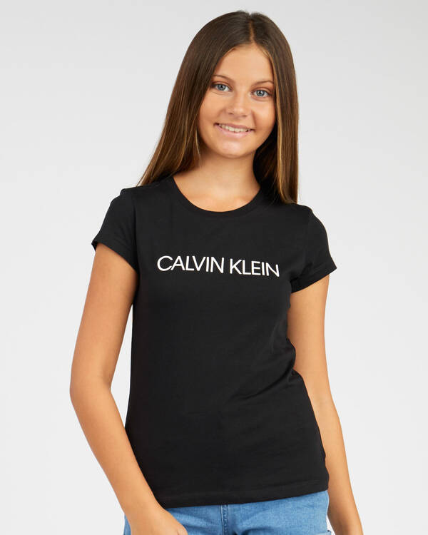 Calvin Klein Underwear Girls' Institutional T-Shirt for Womens