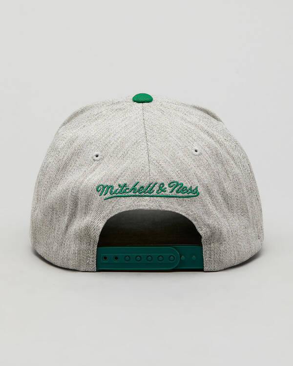 Mitchell & Ness Celtics Pinch Panel Snapba for Mens