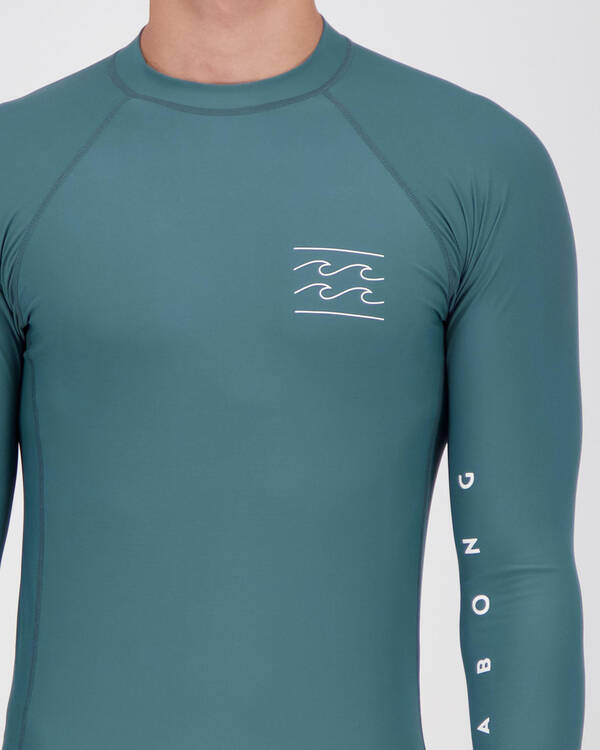 Billabong Unity LS Rash Vest for Mens