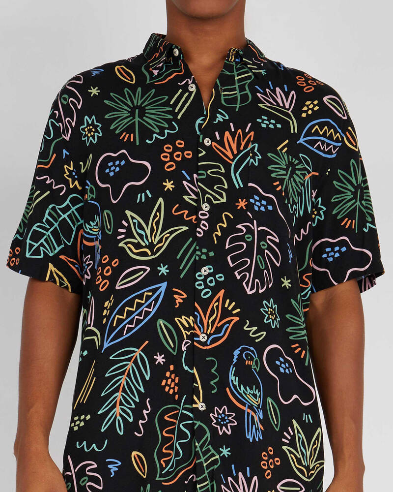 Barney Cools Holiday Short Sleeve Shirt for Mens