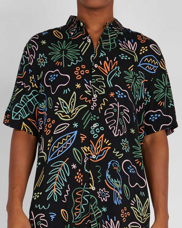 Barney Cools Holiday Short Sleeve Shirt for Mens
