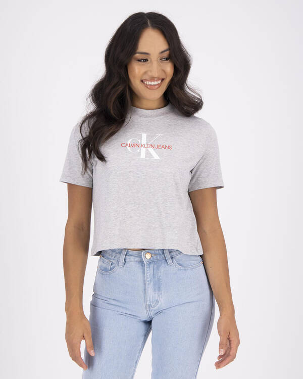 Calvin Klein Jeans Monogram Modern T-Shirt for Womens