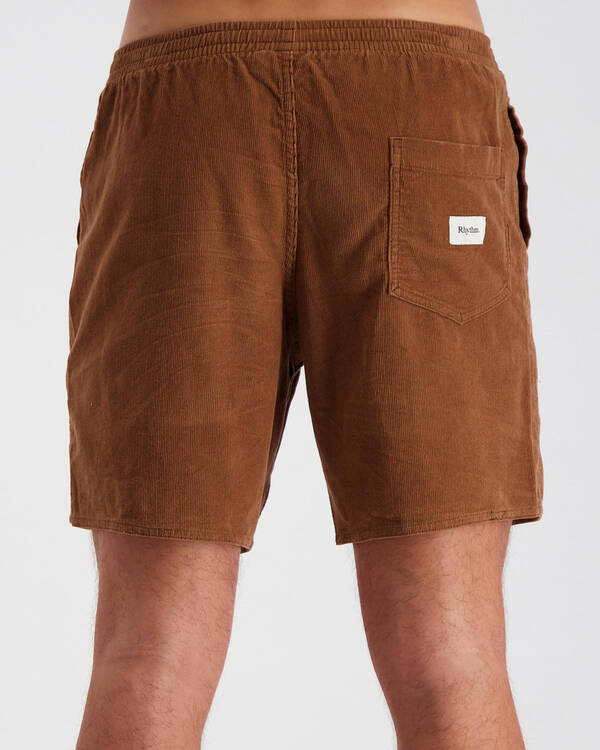 Rhythm Corduroy Jam Shorts for Mens