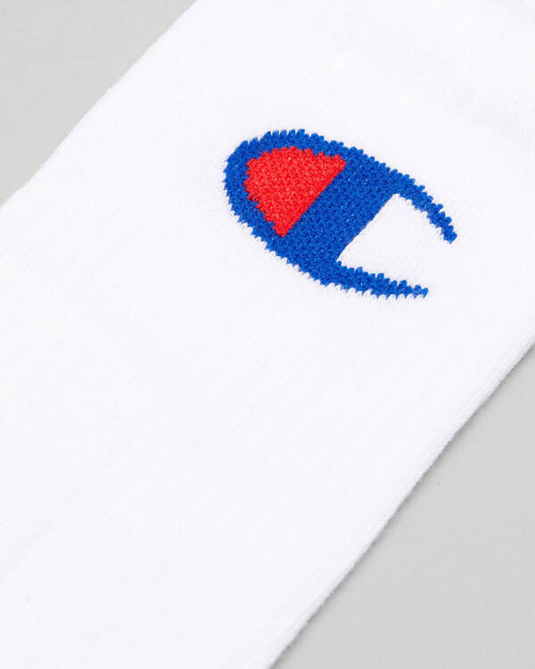 Champion C Logo Crew 3Pk for Mens