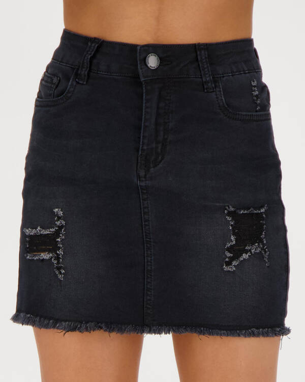 Country Denim Elle Skirt for Womens