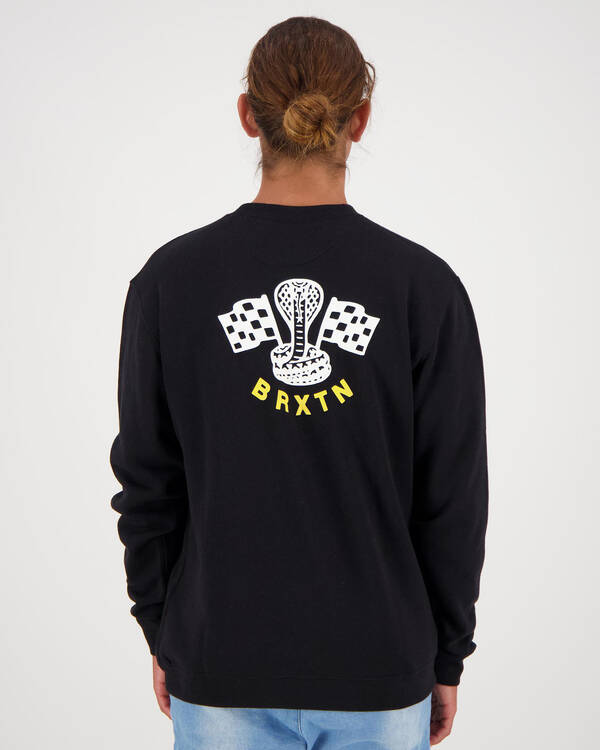 Brixton Rally Crew Fleece Sweatshirt for Mens