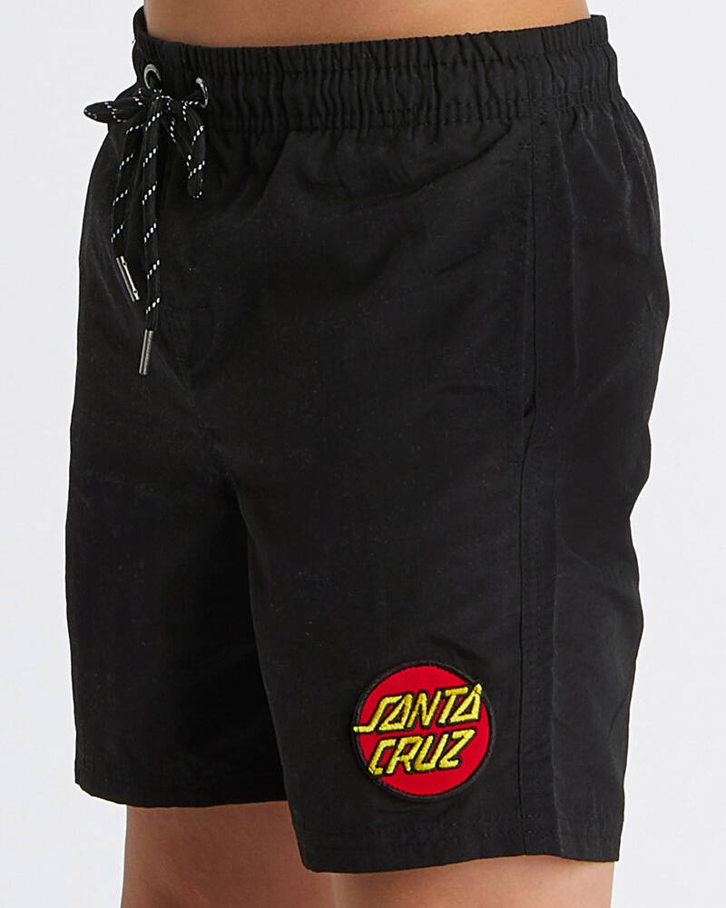Santa Cruz Boys' Classic Dot Beach Shorts for Mens