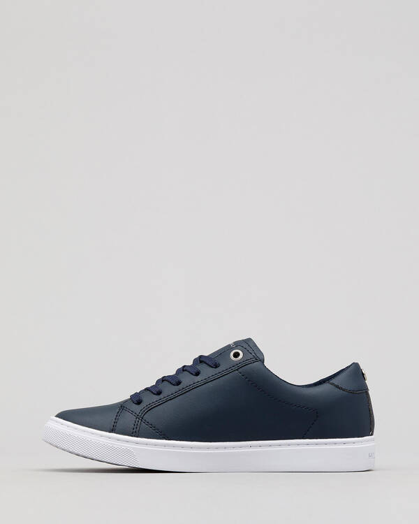 Tommy Hilfiger Womens Crystal Leather Shoes for Womens