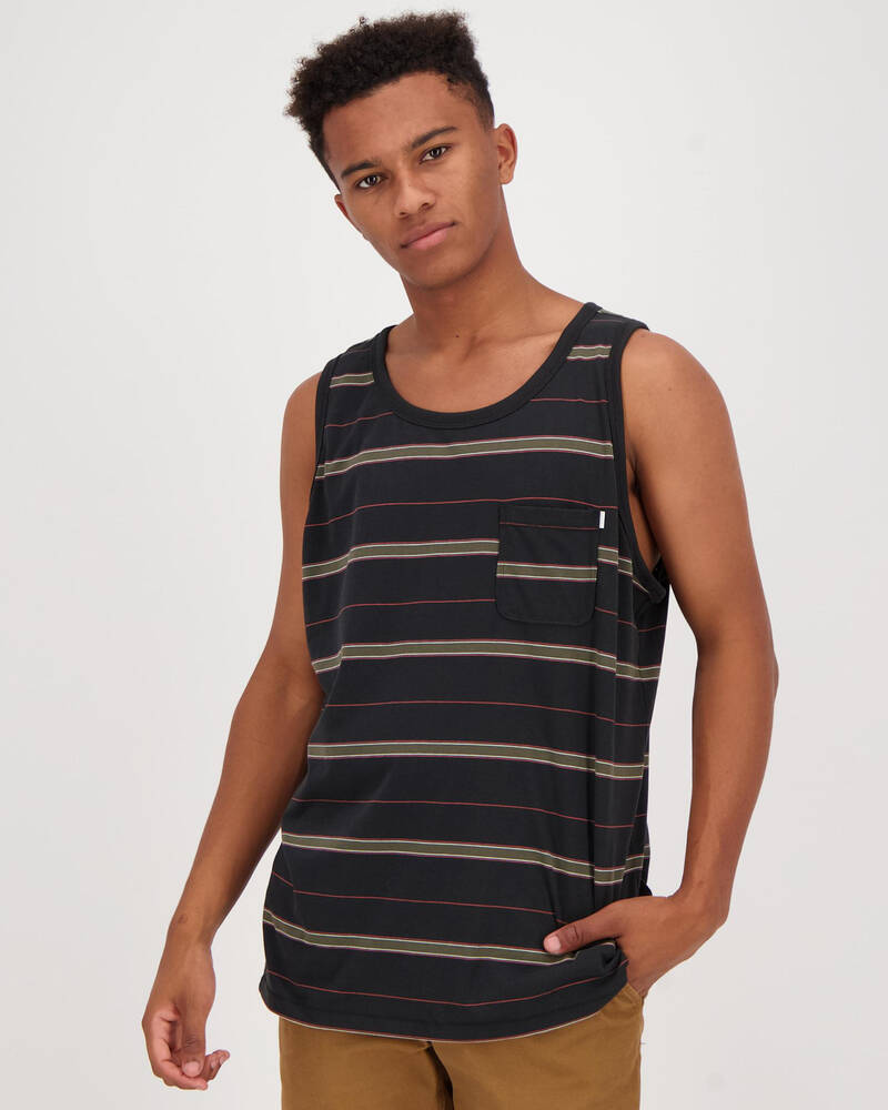 Hurley Dri-fit Harvey Stripe Tank for Mens