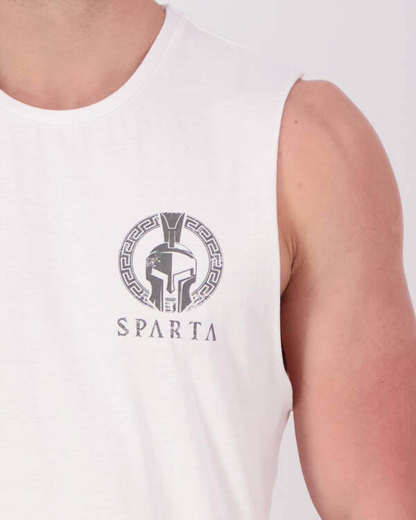 Sparta Scratch Muscle Tank for Mens