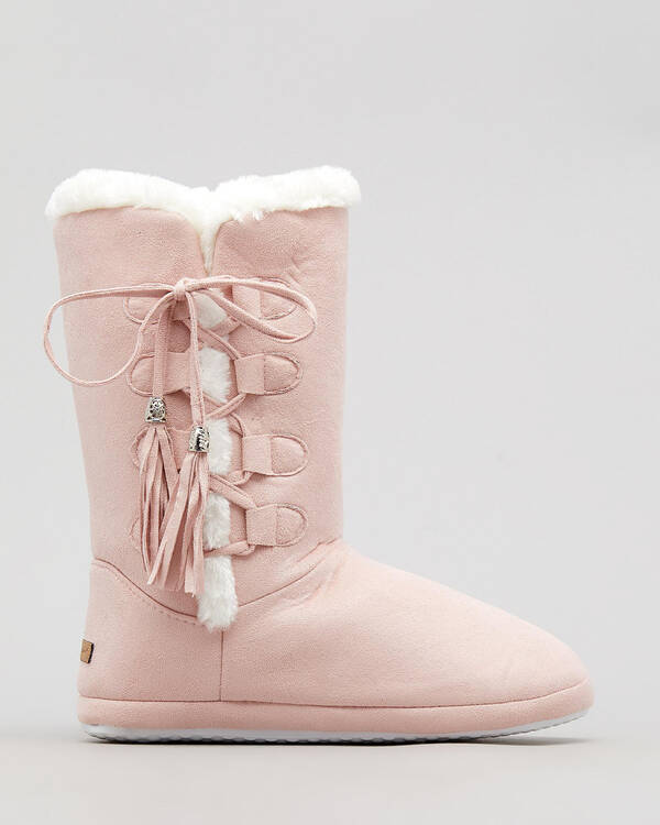 Sleepy Squirrel Jamie Slipper Boots for Womens