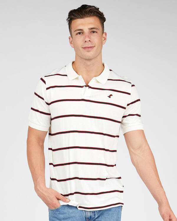 Santa Cruz Wandering Stripe Polo Shirt for Mens