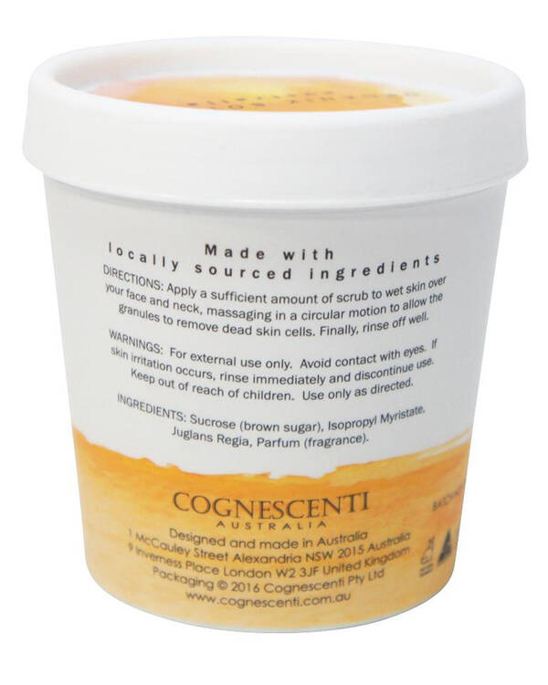 Organik Botanik Brown Sugar Coarse Face Scrub for Womens