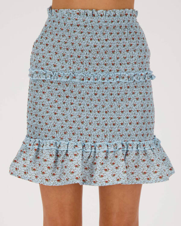 Red Berry Riya Skirt for Womens
