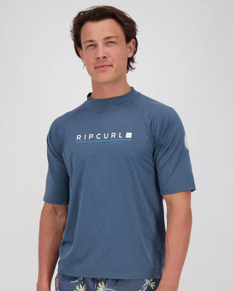 Rip Curl Shockwave Rash Vest for Mens