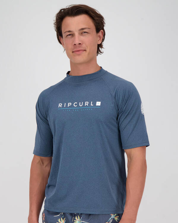 Rip Curl Shockwave Rash Vest for Mens