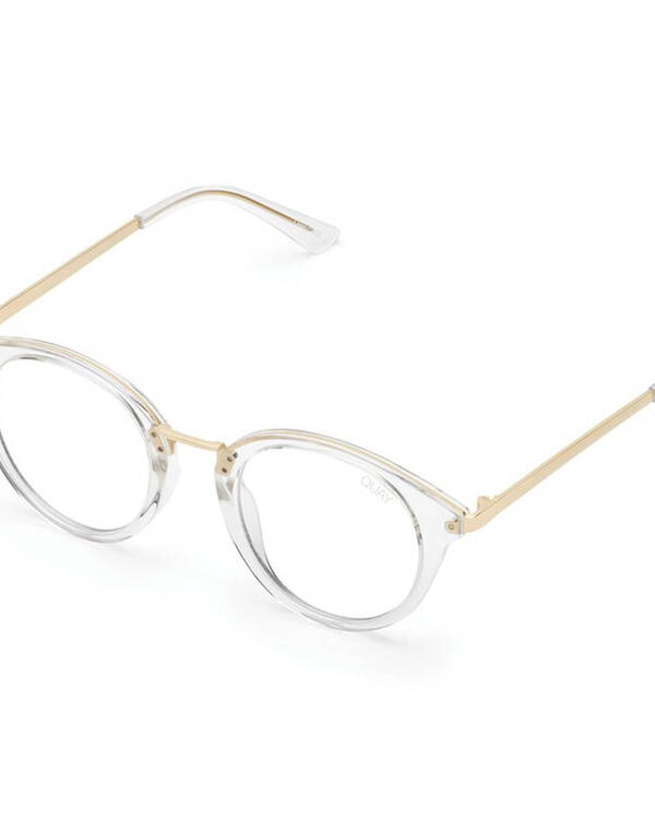 Quay Australia Gotta Run Blue Light Glasses for Womens