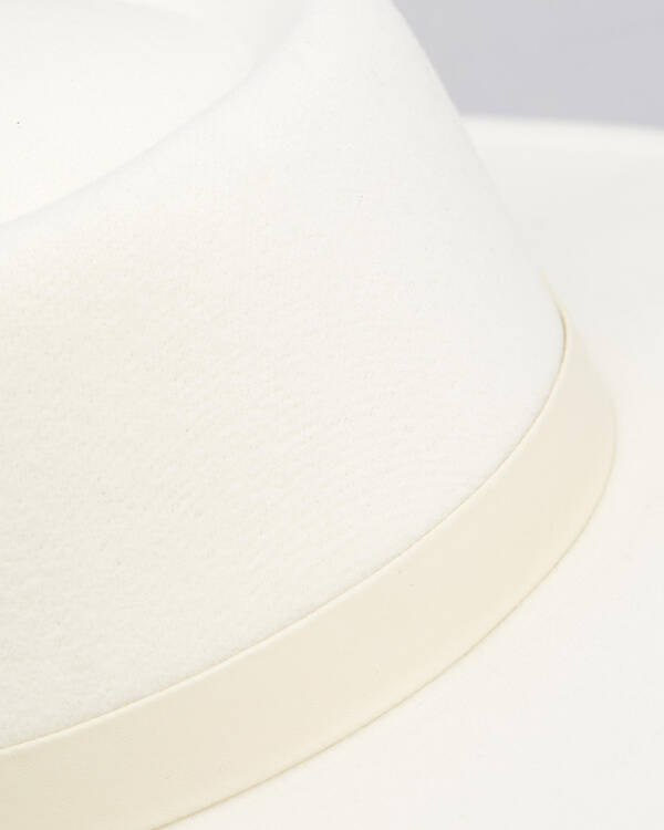 Mooloola Nina Felt Boater Hat for Womens