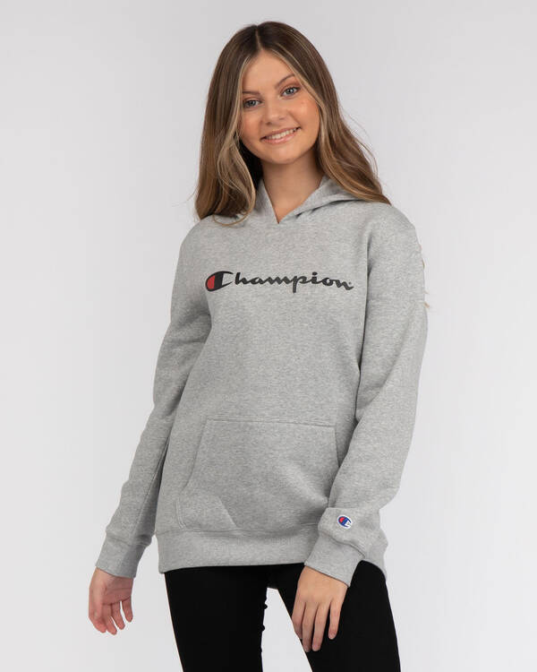 Champion Girls' Logo Hoodie for Womens