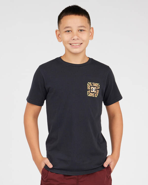 DC Shoes Boys' Shattered Short Sleeve T-Shirt for Mens