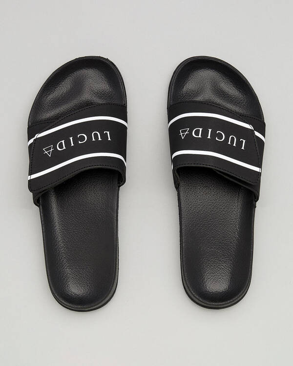 Lucid Adjustable Geomet Slides for Mens