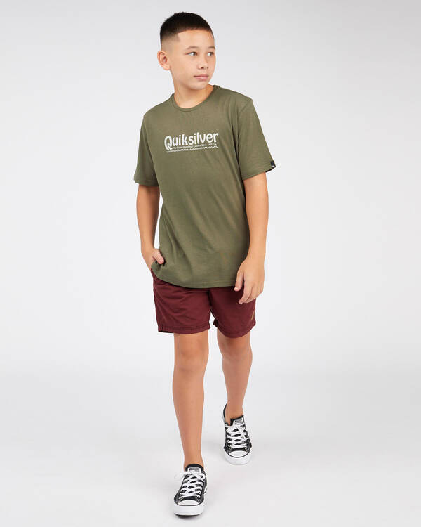 Quiksilver Boys New Slang T-Shirt for Mens