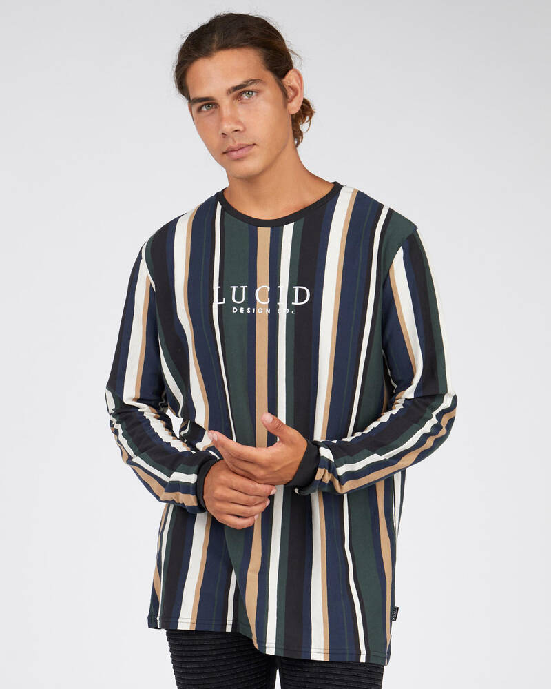 Lucid Crew Long Sleeve T-Shirt for Mens