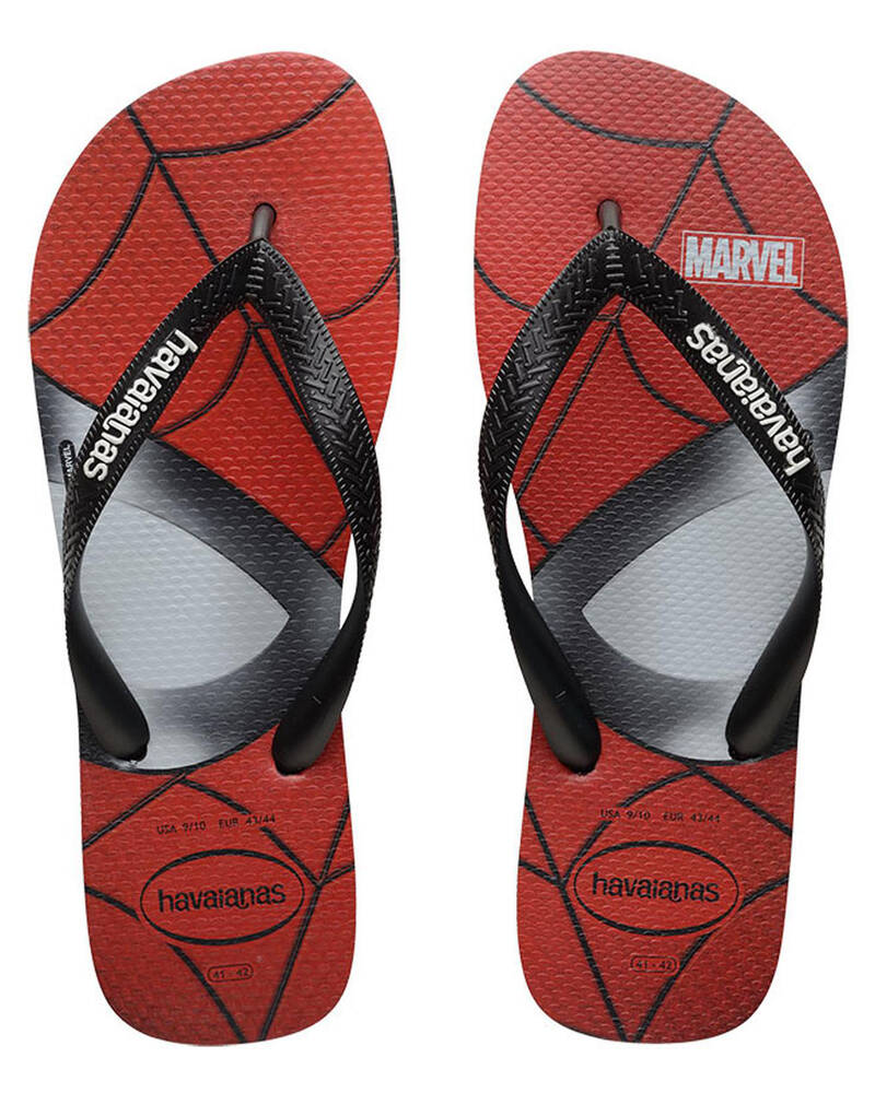 Havaianas Herois Marvel Spiderman Thongs for Mens