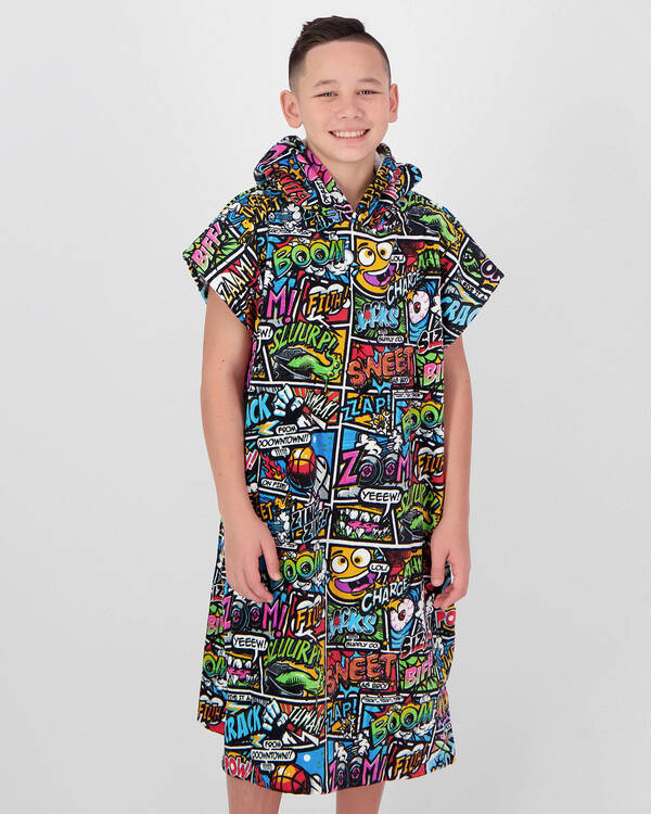 Jacks BOYS COMIX HOODED TOWEL for Mens