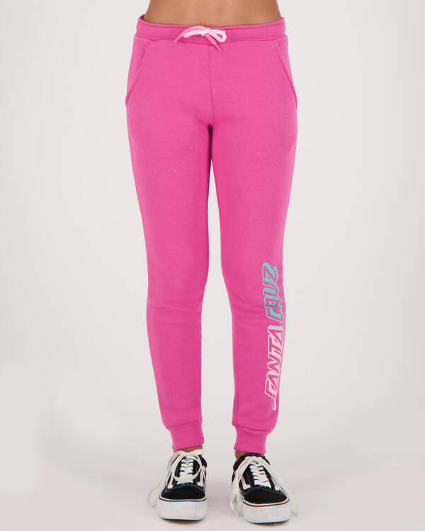 Santa Cruz Girls' Fade Strip Track Pants for Womens