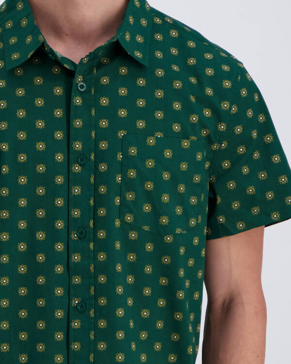 Lucid Lush Short Sleeve Shirt for Mens