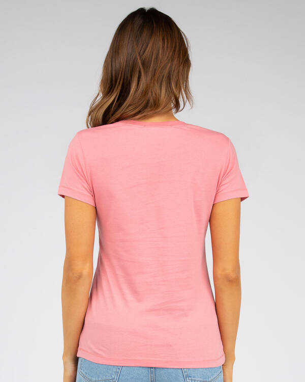 Calvin Klein Jeans Embroidery Straight T-Shirt for Womens