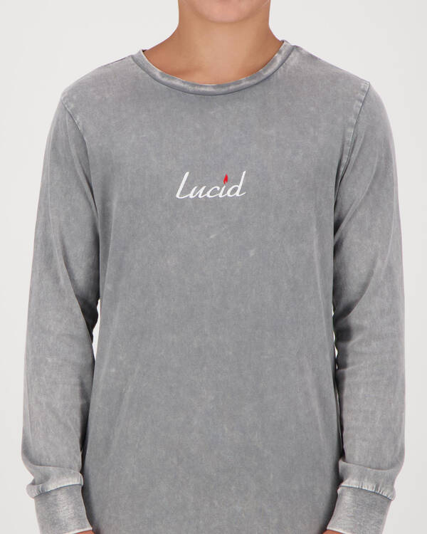 Lucid Boys Vacant Long Sleeve T-Shirt for Mens