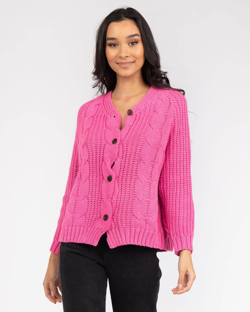 My Girl Jezebel Knit Cardigan for Womens