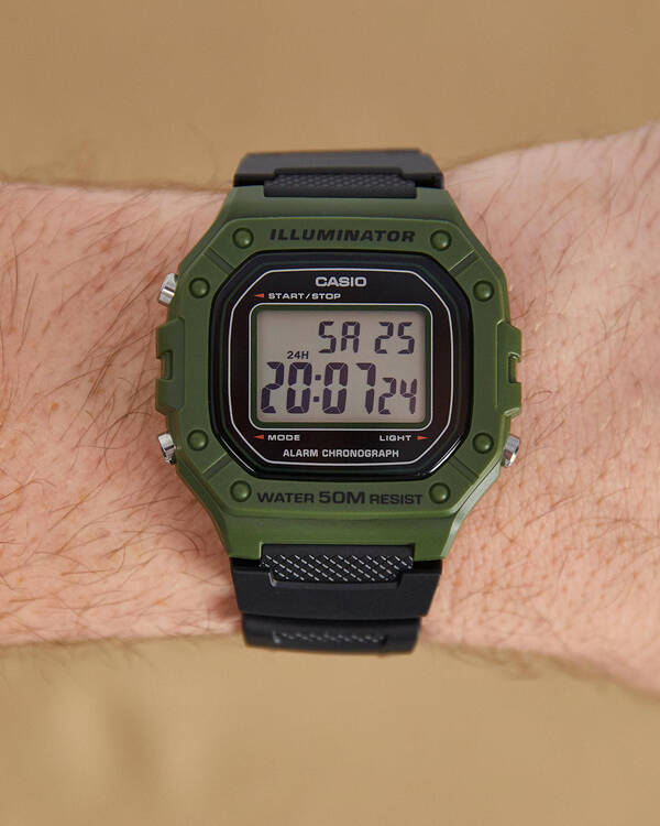 Casio W-218H-3A Digital Watch for Mens