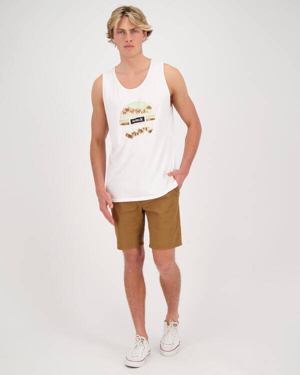 Hurley PRM Tropic Reflection Singlet for Mens