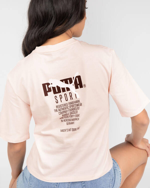 Puma TFS Graphic T-Shirt for Womens