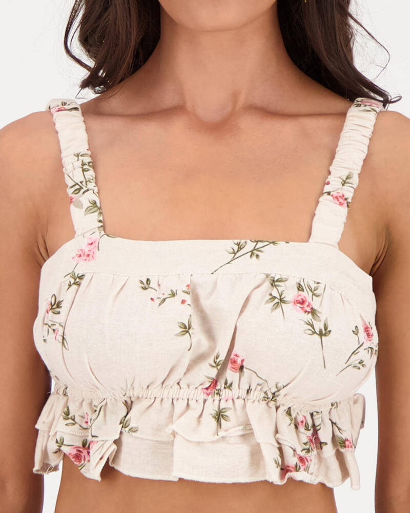 Sassy Hills Fashion Day Dreamer Crop Top for Womens